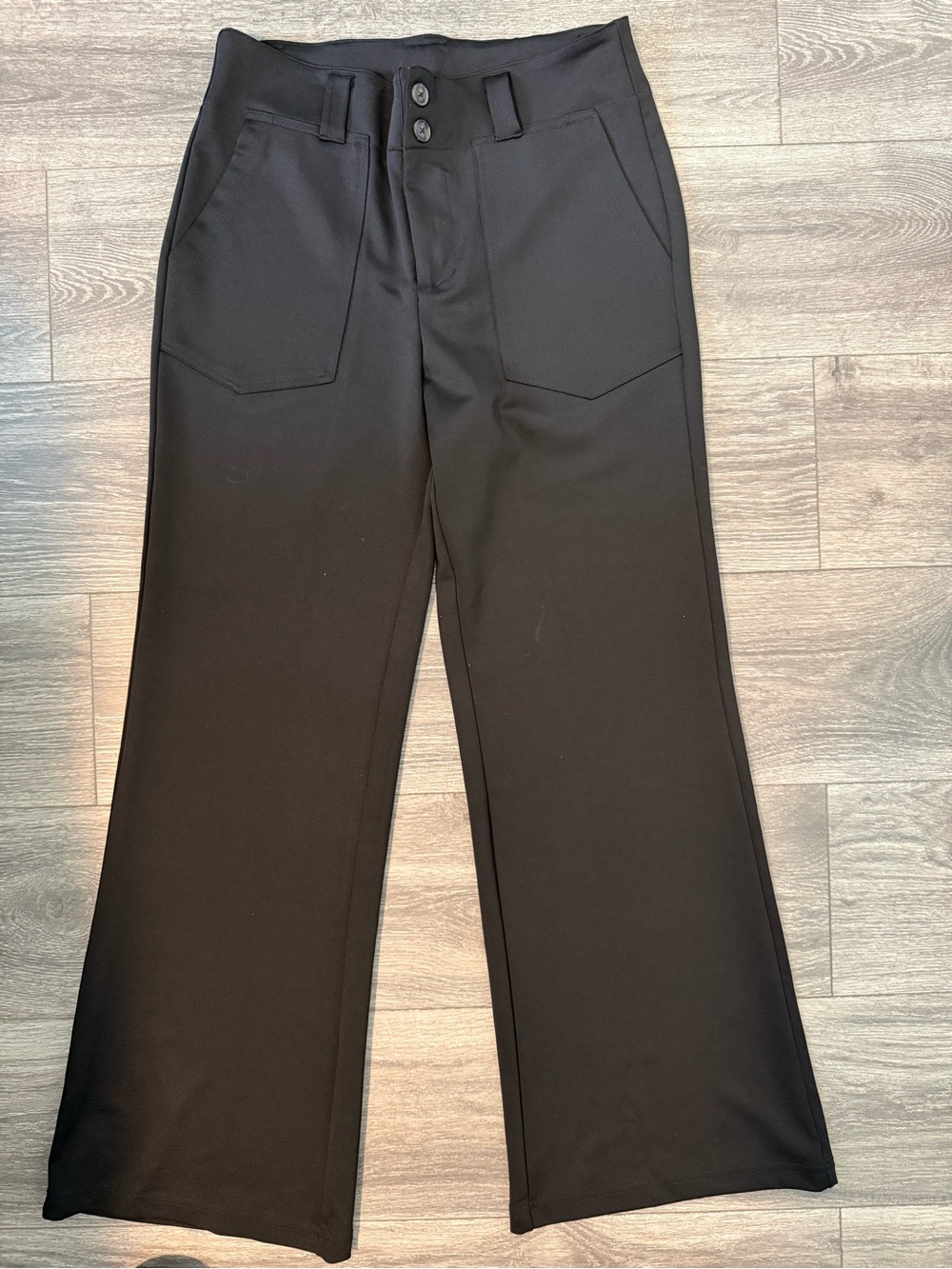 Cato Black Boot Cut Ponte Pants